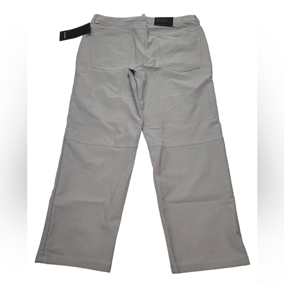 Lululemon ABC Pant Relaxed Fit Crop Pant Utilitech Fabric Seal Gray Size… - Picture 2 of 10